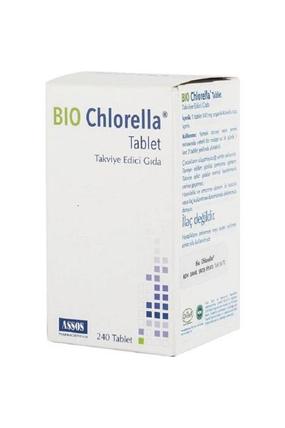 Assos Bio-Chlorella 240 Tablets