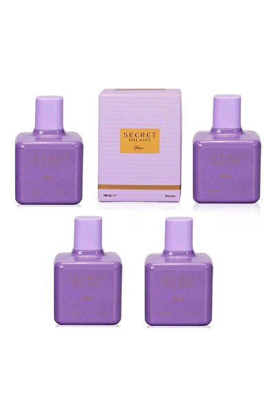 Secret Milano Pure 100 ml Kadın Parfümü 4 Adet