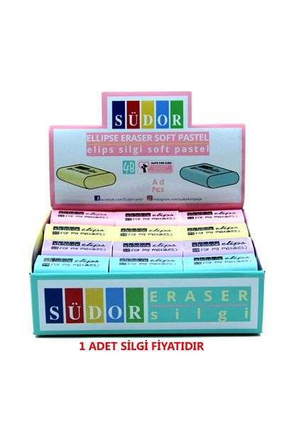 Südor Elips Silgi Soft Pastel Er04