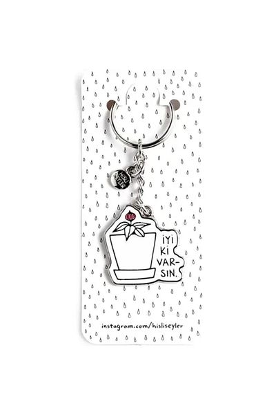 Hisli Şeyler Keychain - Happy You / 500459