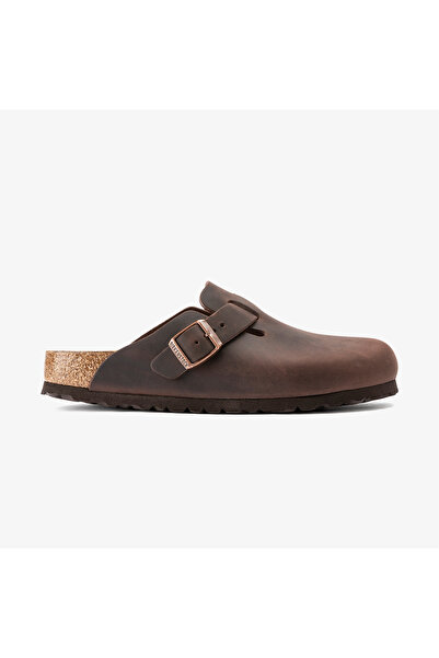 Birkenstock Boston Leoi Kadın Kahverengi Terlik