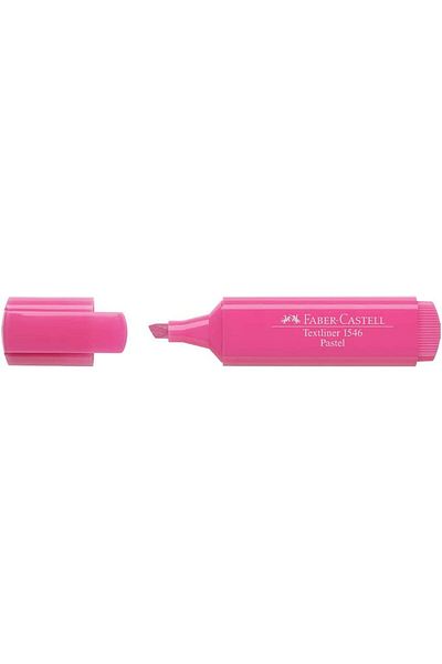 Faber Castell 1546 Model Pastel Rose Highlighter Marking Pen