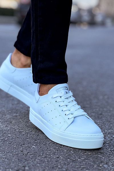 melonika CH983 CBT Pantofi Tenis bărbați ALBI