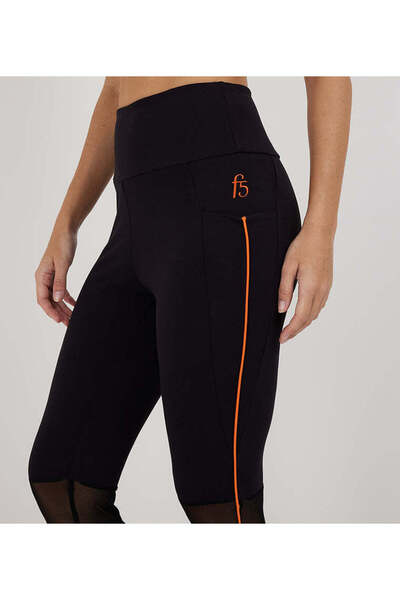 F5 Mesh Panel Leggings For Women