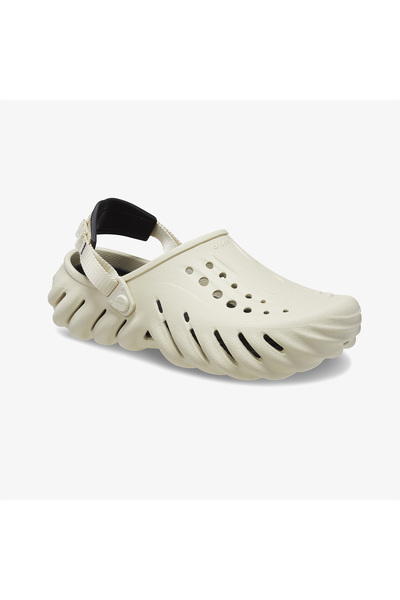 Crocs Echo Unisex Krem Terlik