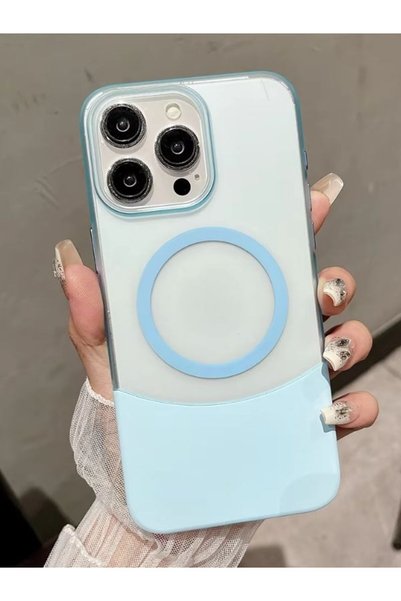 bbtech 2 Pieces Soft Color Phone Case with Magsafe Compatible with iPhone 14