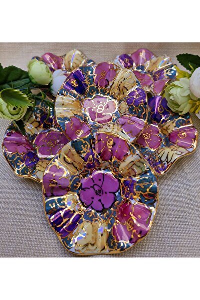 BY.RAYKA PORSELEN El Dekor Tria 6 Pieces Delight Set