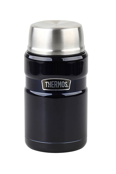 Thermos Sk 3020 Steel Food Thermos 710ml. Midnight Blue (Spoon Included)