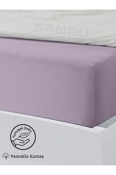 TAHT |   180X200 cm |   Premium King Size Double Ranforce Elastic Sheet (with Pillow Case as a Gift)