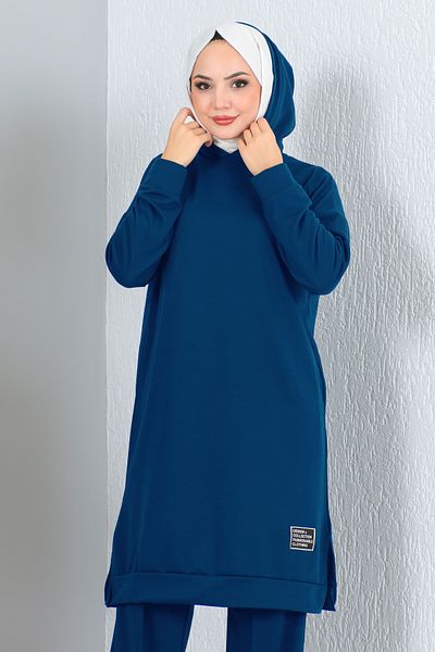 MODAQU Indigo Hooded Long Thread Set