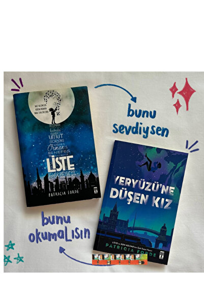 Genç Timaş Liste,Yeryüzüne Düşen Kız 2 kitap