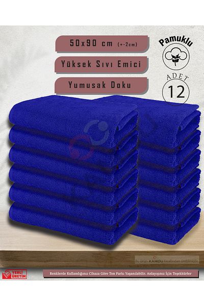 Embays (12 bucăți) prosop din bumbac (50x90cm) prosop de frizerie, prosop de coafură, prosop sportiv, prosop pentru față