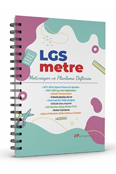 Genel Markalar Lgsmetre Motivasyon Ve Planlama Defteri / Günlük Ve Haftalık P...