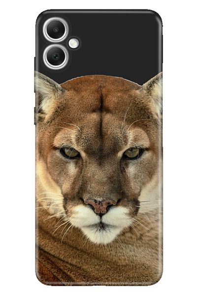 Cekuonline Samsung Galaxy A07 Case 6.7 Inch Decorative Silicone Printed Cover Noble Lion Tiger
