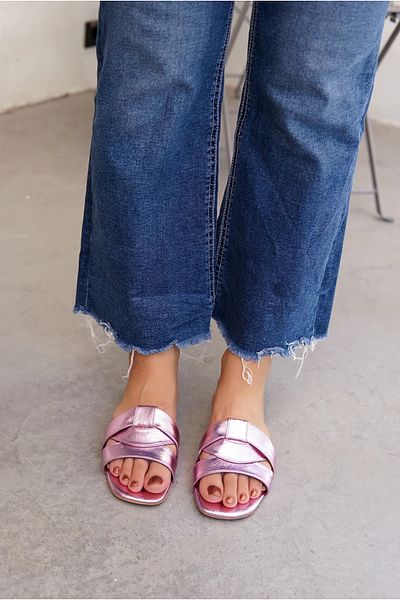 LAMİNTA Goldedye Candy Pink Women's Slippers
