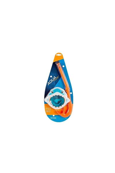 Intex مجموعة قناع القرش والغطس (3-8 سنوات)