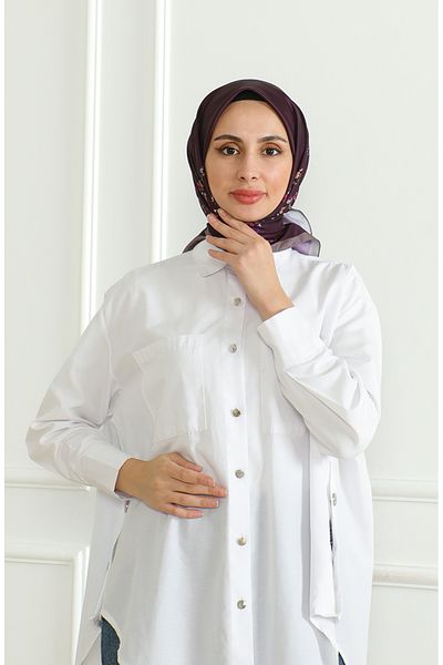 sefamerve Κασκόλ Mink Purple Karaca Rayon - 81051-08