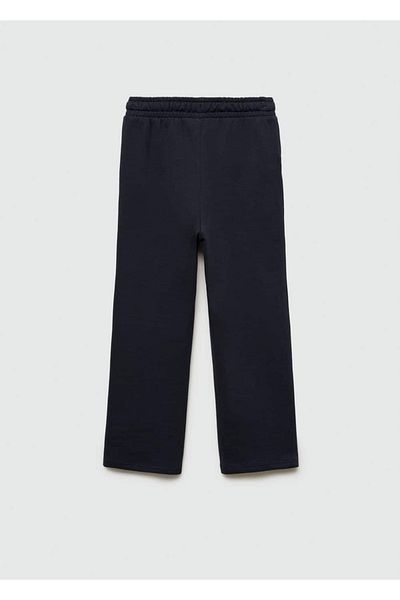 MANGO Kids Pantaloni din bumbac tăiați drept