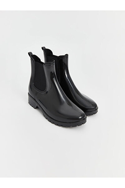 LC Waikiki Yanları Lastikli Parlak Kadın Yağmur Botu