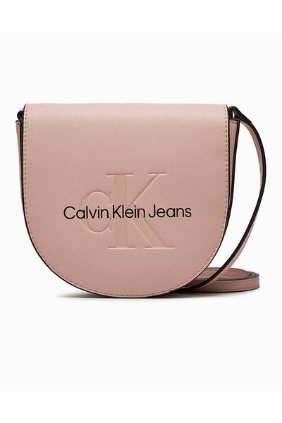 Calvin Klein حقيبة صغيرة مضادة للزوجين - مع حزام متقاطع وحامل