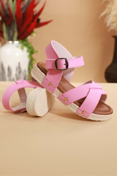 Kidessa 055 صندل يومي للفتيات ذو نعل تشريحي