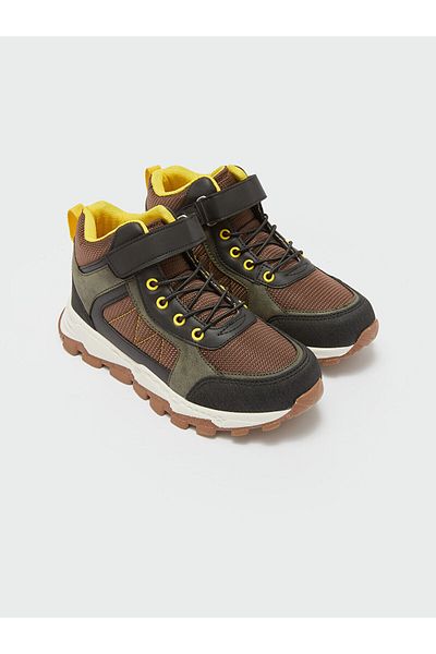 LC Waikiki Lcwk Boys' Trekking Boots with Laces and Velcro