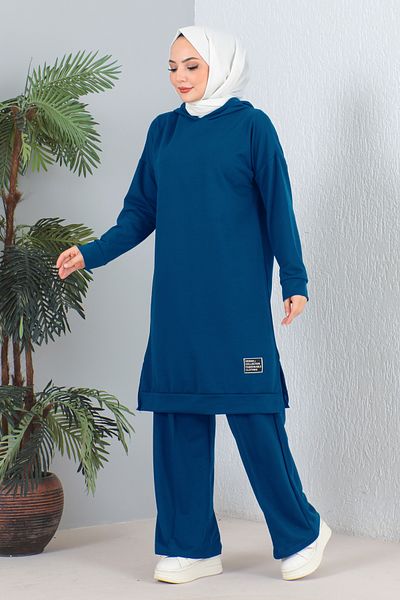 MODAQU Indigo Hooded Long Thread Set