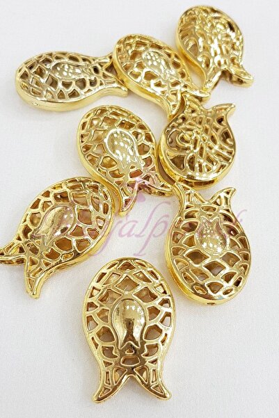 Limelia Rozariu din metal galben Lale Tesbih İmame