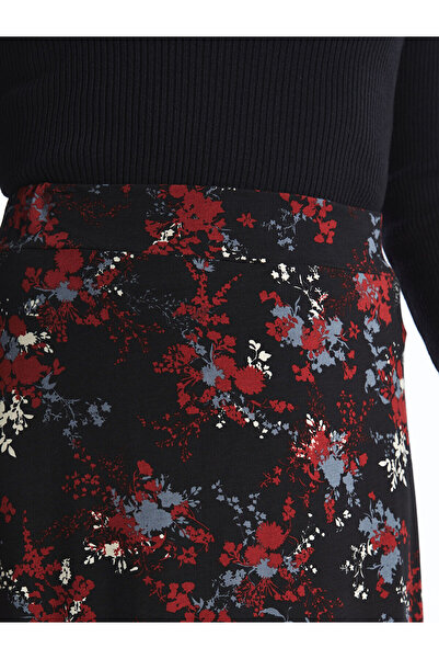 LC Waikiki Patterned Women's Skirt with Elastic Waist (W4)