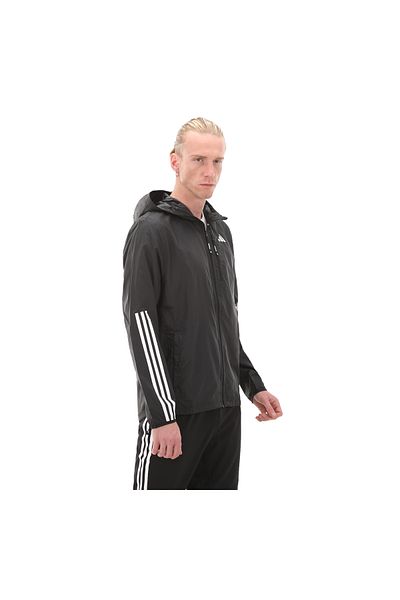 adidas Men's Black Raincoat Jkt - Otr E 3s Windbreaker
