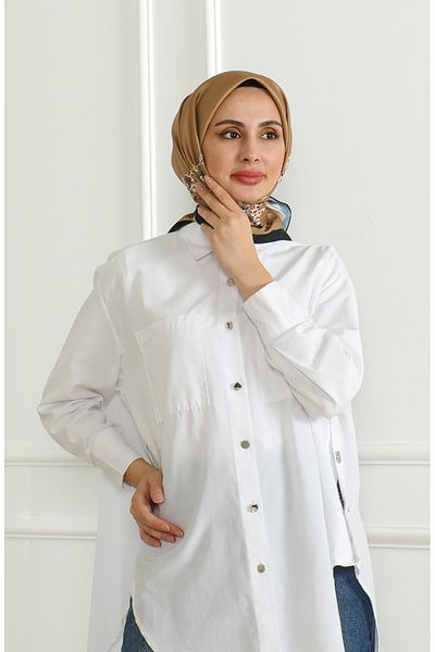 sefamerve Μαύρο χρυσό κασκόλ Karaca Rayon - 81051-07