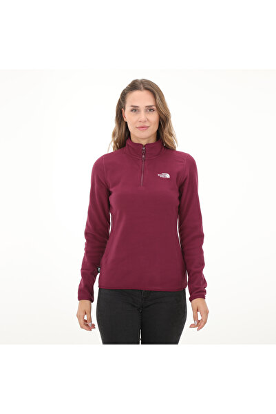 THE NORTH FACE Jachetă roșie Claret pentru femei The North Face W 100 Glacier...
