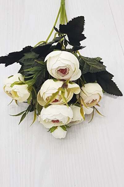 Limelia زهرة الفاوانيا الصغيرة باللون الكريمي