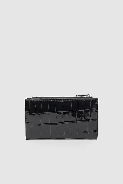 Stradivarius Basic zip-up purse