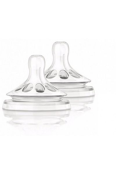 CPU ELEKTRONİK Avent Natural Baby Bottle Nipple 1m+ Set of 2 8710103873914