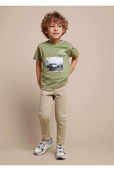 MAYORAL Yazlık Erkek Dar Kesim Pantolon Bej