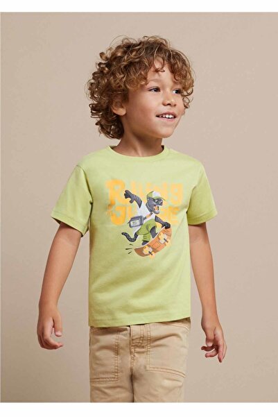 MAYORAL Yazlık Erkek Kısa Kol T-shirt Yeşil