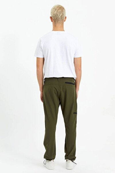 The Crow Culture Pantolon Erkek Cebi Fermuarlı Haki Pantolon