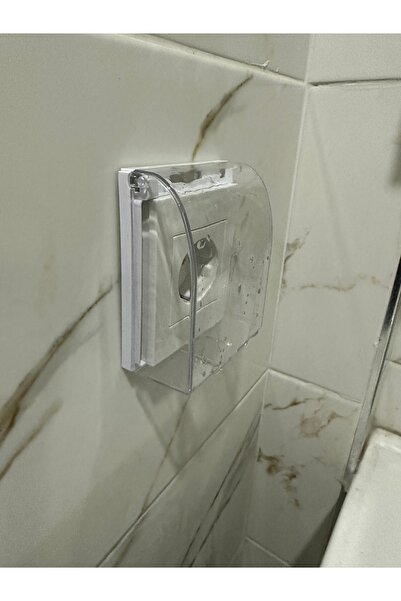 GELDİMİCOM Priz Kapağı Banyo Lavabo Islak Priz Koruma Kapağı Sudan Koruyan Kapağı Açılır Kapanır. Priz Altı