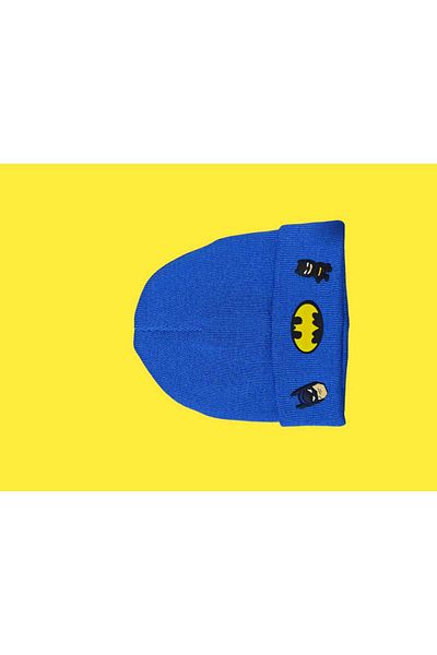 archiepet design special culoare albastră imprimat 3d botmangil anime copii fleece beanie