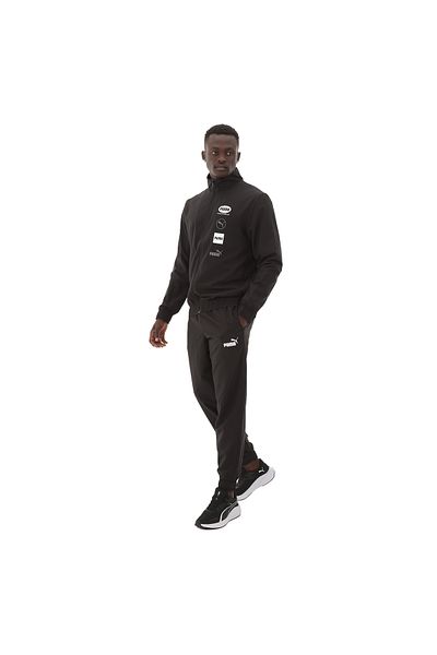Puma 681898 -01 Puma Black Men's Graphic Tracksuit Set