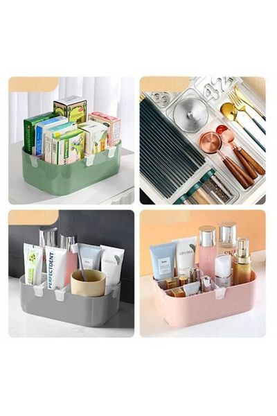 DDTREND Practical 10 Pieces Refrigerator - Shelf Separator, Food Organizer, Cabinet Drawer Organizer, Egg Holder