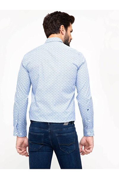 Cacharel Saks Slim Fit Uzun Kollu Gömlek 50200206-VR045