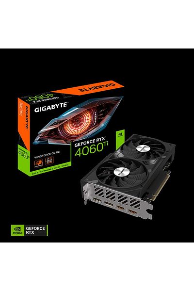 Gigabyte Rtx4060ti 8gb Gddr6 - Gv-n406twf2oc-8gd Hdmi Dp 128bit