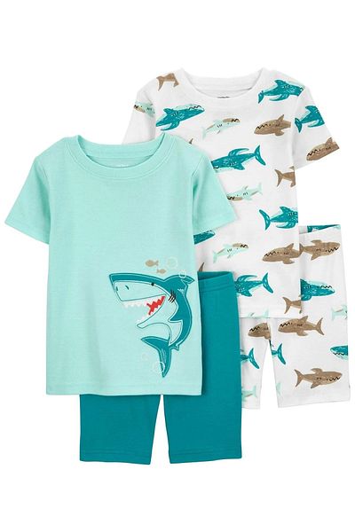 Carter's 4-Piece Pajamas Set for Baby Boy - Mixed Colors 1Q510910
