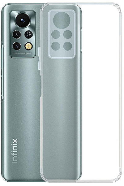 CEPSTOK İnfinix Note 11 Pro Kılıf Şeffaf Kamera Korumalı Yumuşak Silikon