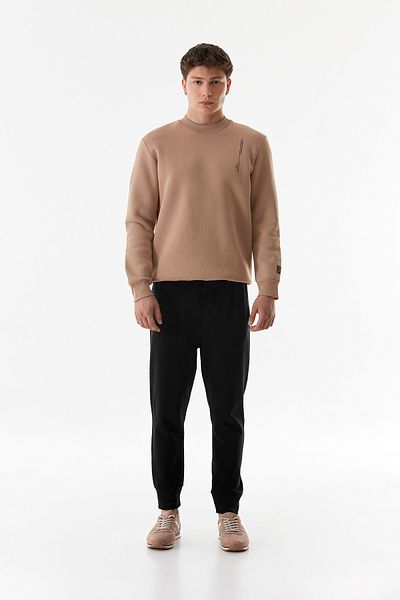 Fulla Moda Elastic Waist Pocket Jogger Sweatpants