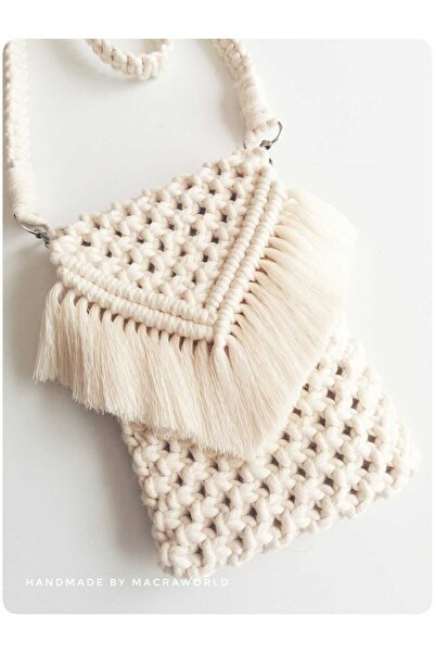 macra world Makrome Telefon Çantası