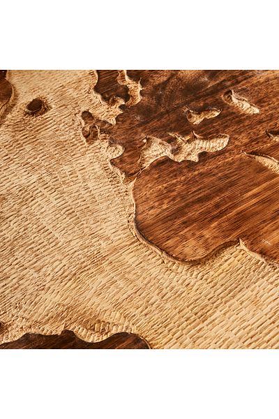 Bella Maison Διακοσμητικός δίσκος Tina Mango Tree Natural (45X5X45 CM)