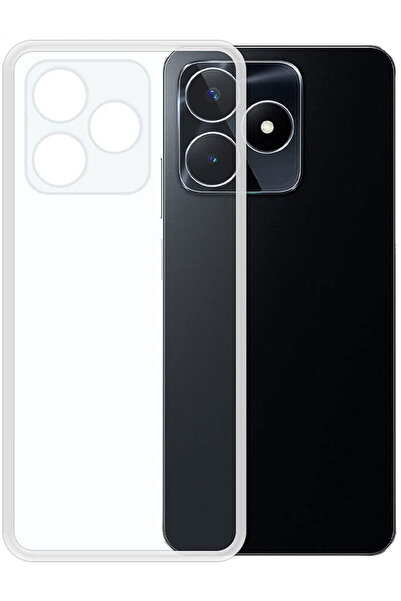 CEPSTOK Realme C53 Kılıf Şeffaf Kamera Korumalı Yumuşak Silikon